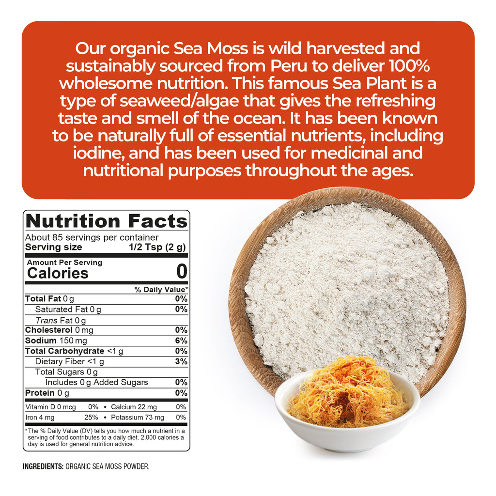 Organic Sea Moss Powder