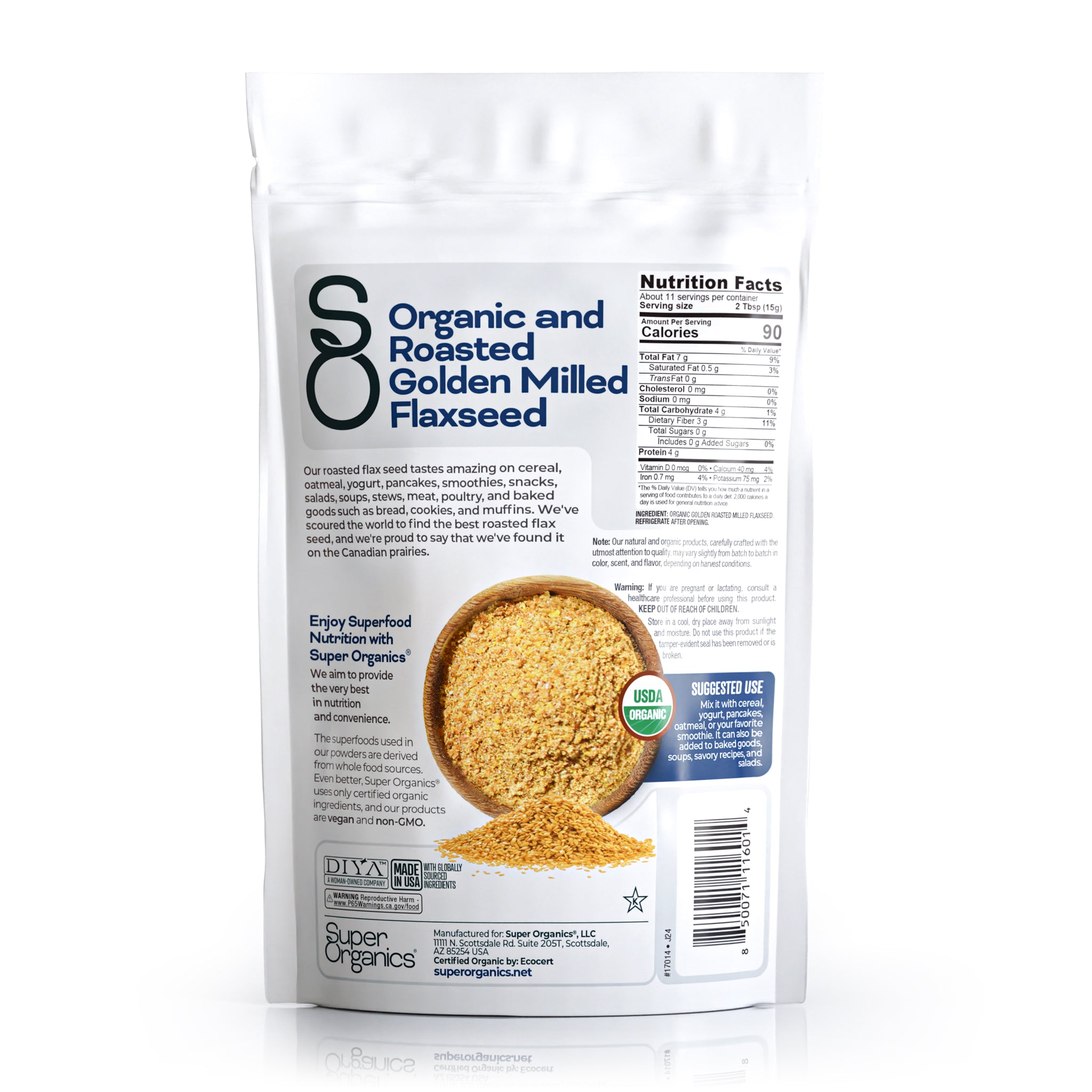 Golden Milled Flaxseed