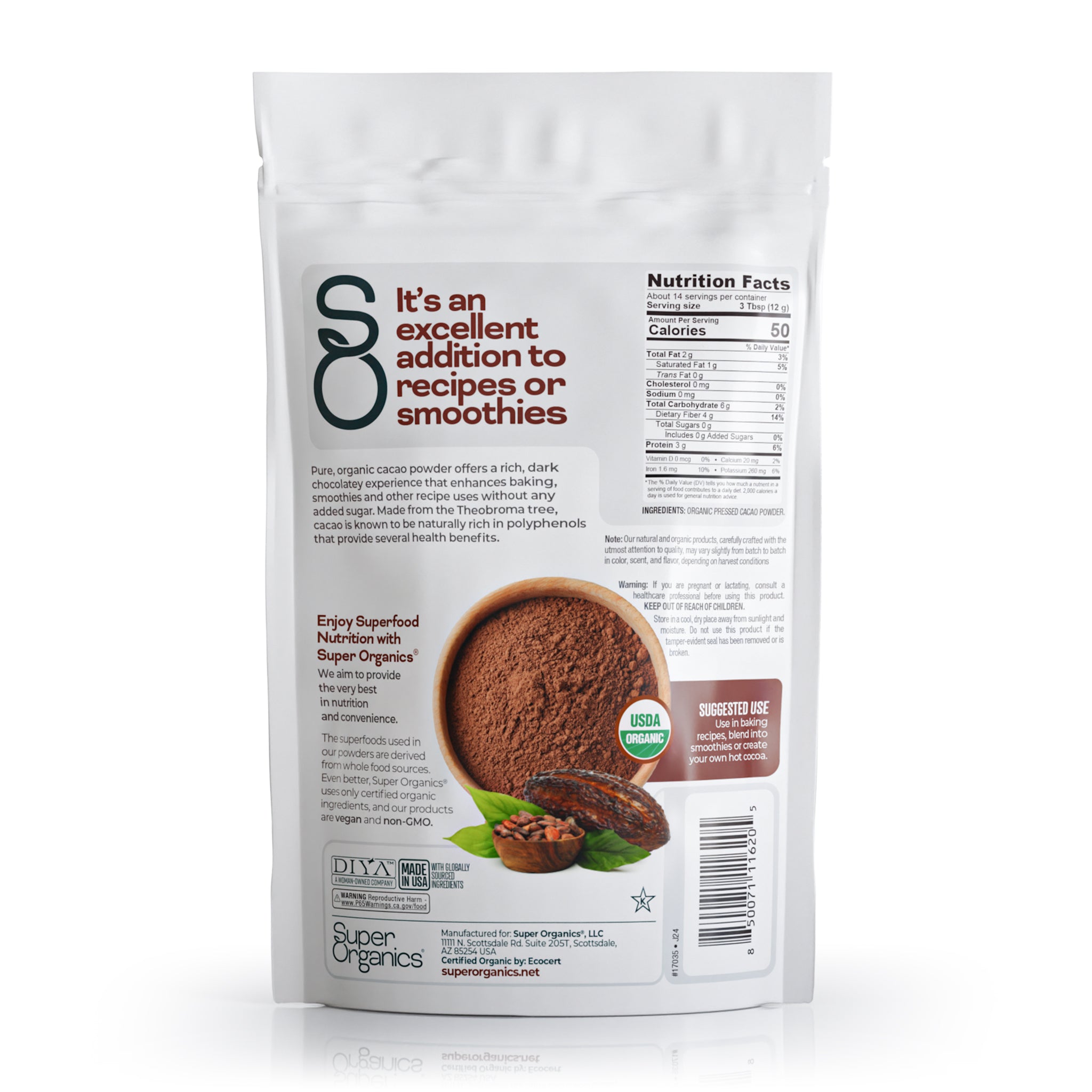 Organic Cacao Powder