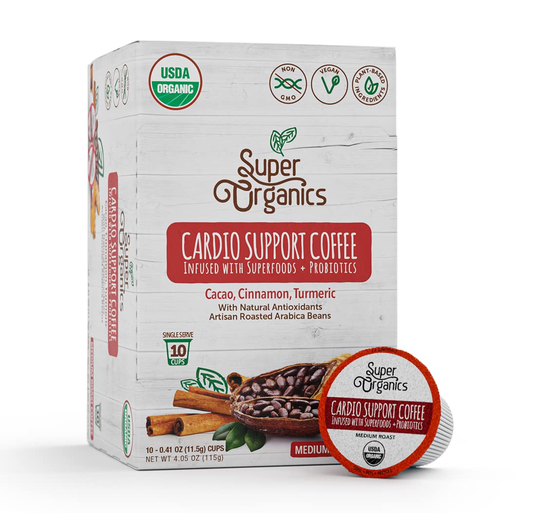 Organic Cardio Support Coffee with Superfoods