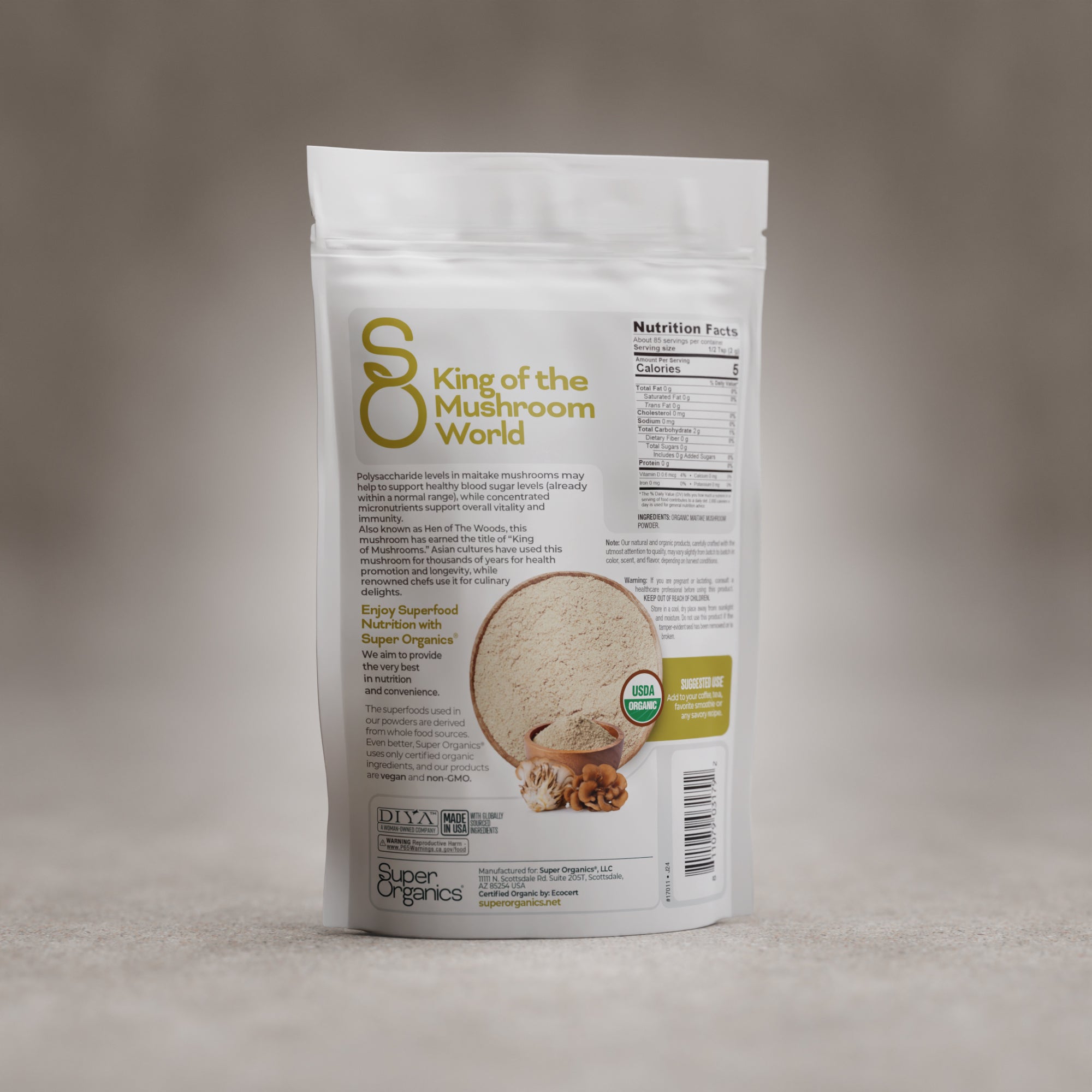 Maitake Mushroom Powder