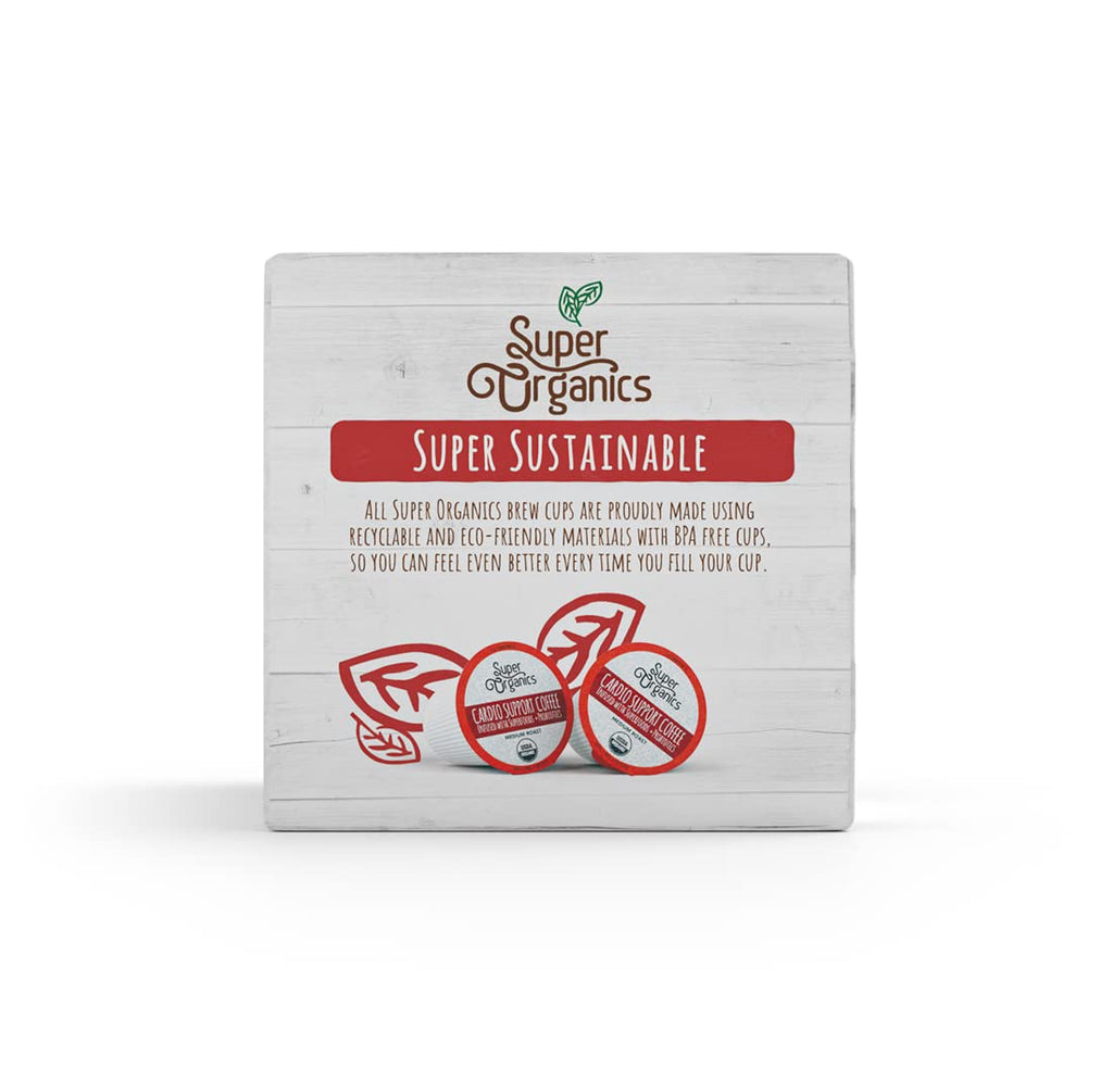 Super Organics product packaging on a white background