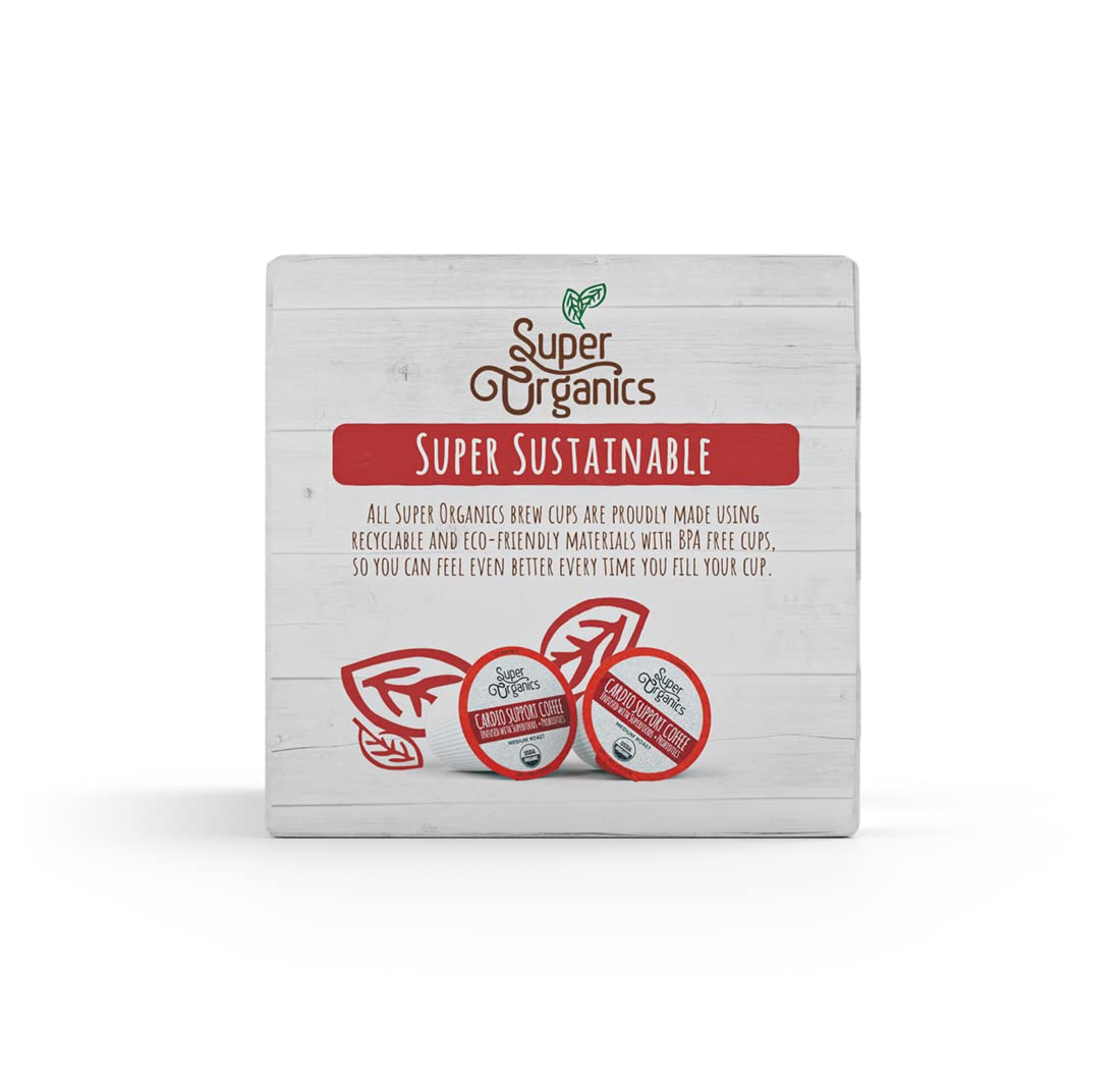 Super Organics product packaging on a white background