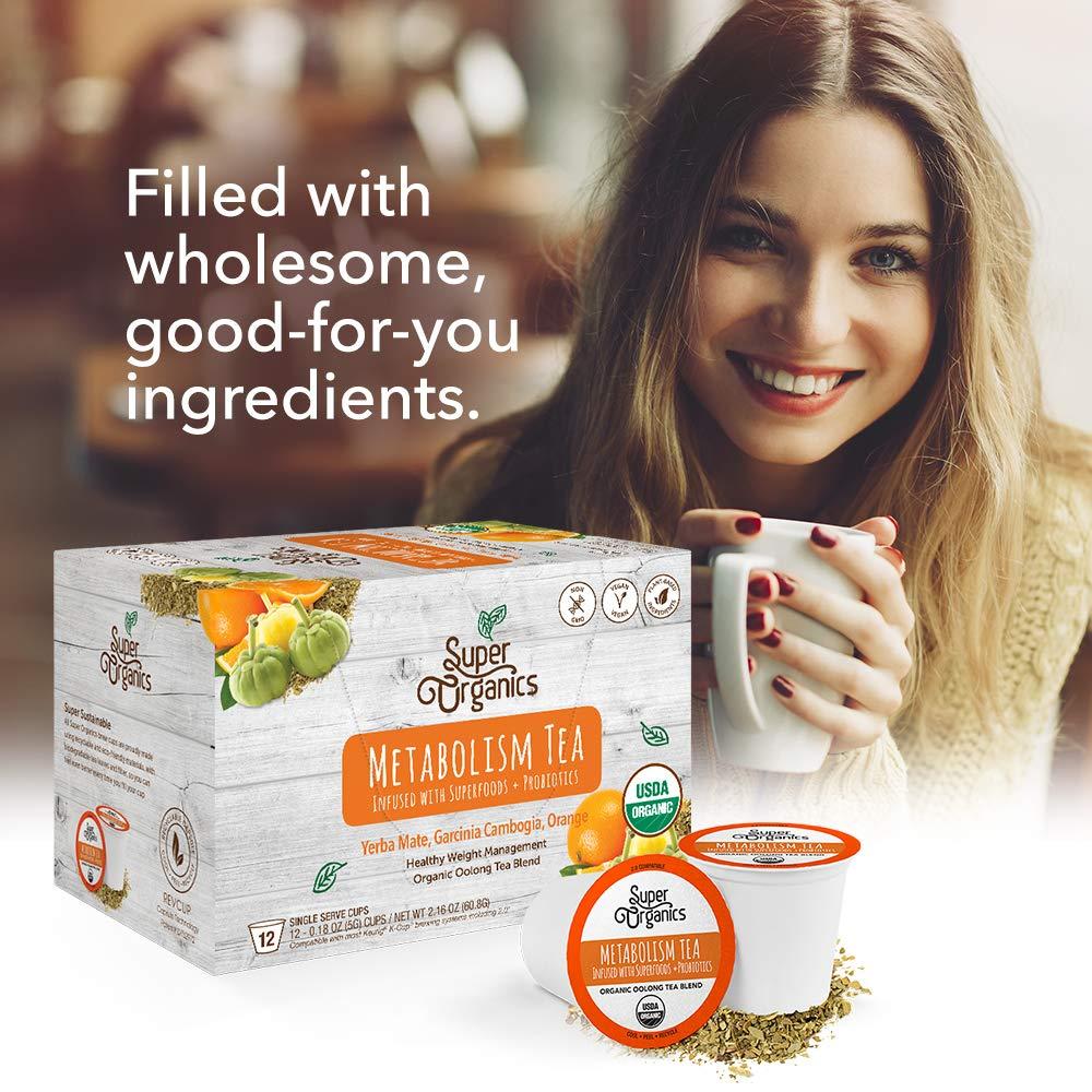 Organic Metabolism Tea with Superfoods