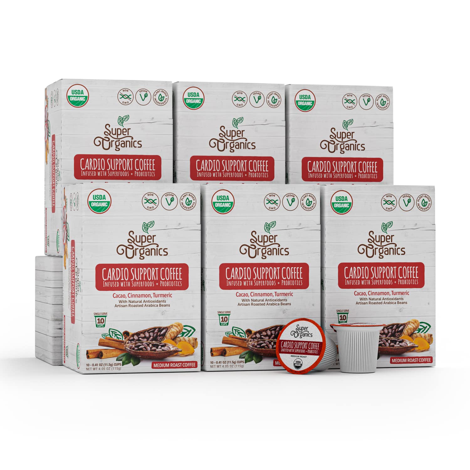 Organic Cardio Support Coffee with Superfoods