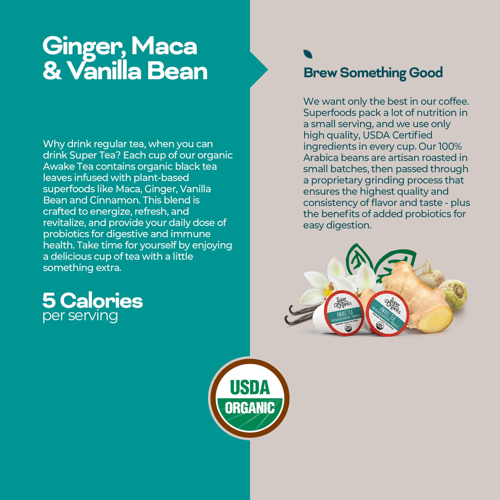 Awake Tea with Superfoods