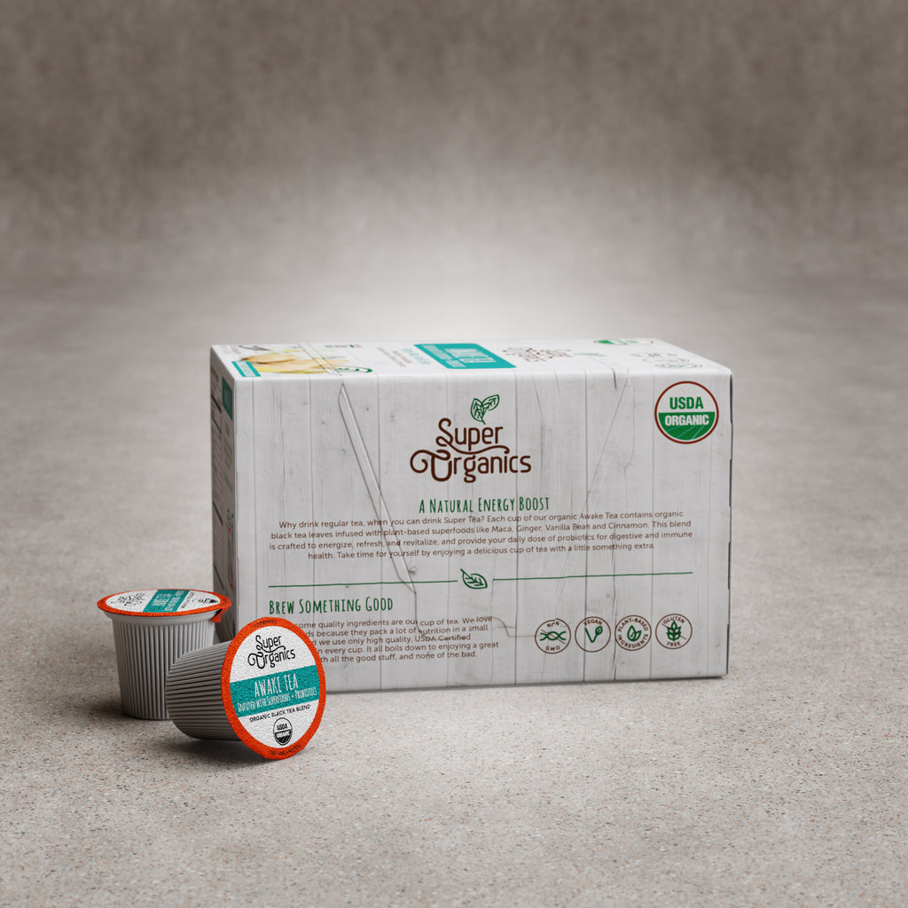 Fly Awake Tea Awake Tea with Superfoods – SuperOrganics