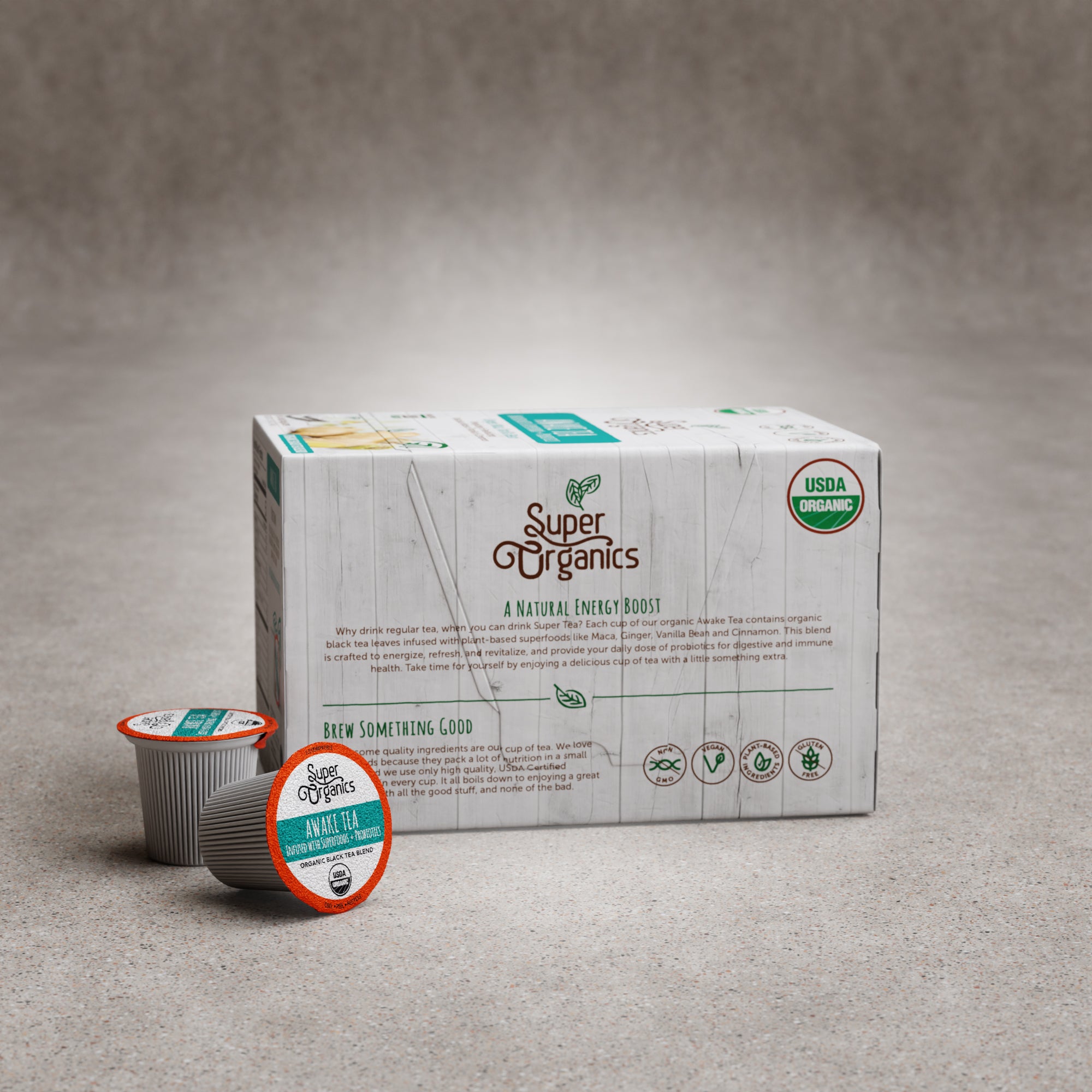 Awake Tea with Superfoods