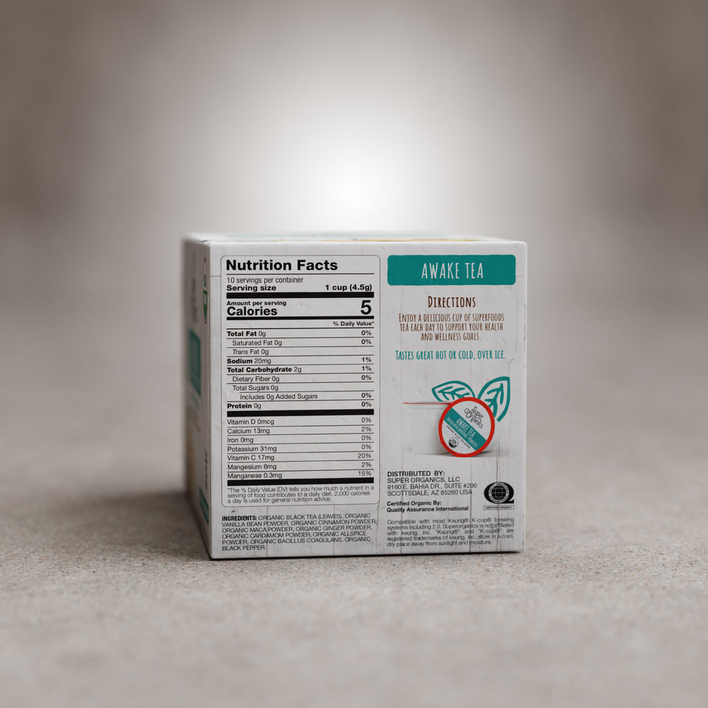 Awake Tea with Superfoods