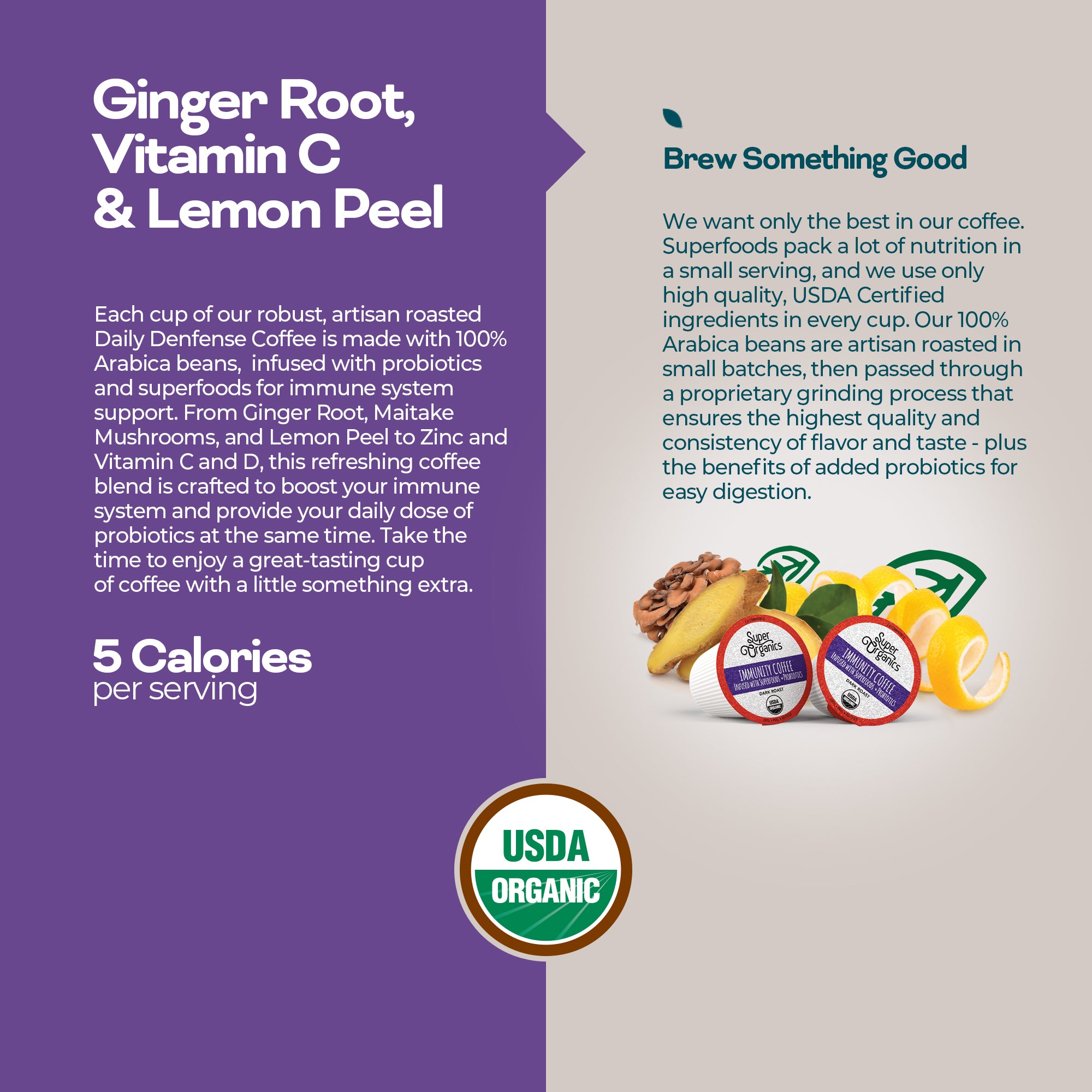 Daily Defense Coffee with Superfoods