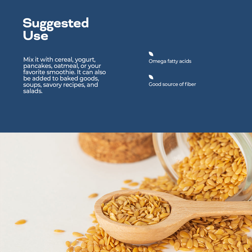 Golden Milled Flaxseed